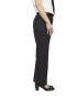 Melissa Flat Front Sharkskin Jet Black Pants