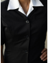 Jillian Short Sleeve Sharkskin Midnight Blue Blazer