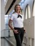 M&H Lauren Open Pocket Short Sleeve Bamboo Shirt w/Eyelet