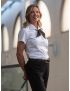 M&H Lauren Open Pocket Short Sleeve Bamboo Shirt w/Eyelet