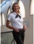 M&H Lauren Open Pocket Short Sleeve Bamboo Shirt w/Eyelet