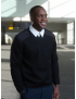 Pullover Long Sleeve Fleece Navy Sweater