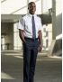 Cody Flat Front Slim Fit Sharkskin Gunsmoke Pants