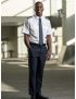 Cody Flat Front Slim Fit Tropical Gunsmoke Pants