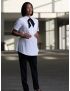 Faith Maternity Bamboo Shirt with Belt