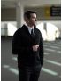 Atlantic Zip-Up Navy Cardigan