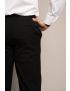 Cody Flat Front Slim Fit Sharkskin Gunsmoke Pants