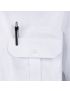 Sterling Flap Pocket Short Sleeve Tapered Shirt w/Eyelet