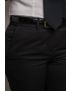 Charlotte Flat Front Comfort Waist Tropical Midnight Blue Pant