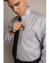 William Long Sleeve Silver Shirt