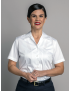 Anne V-Neck Short Sleeve Bamboo Shirt