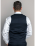 Anthony Single Breasted Tropical Blue Vest