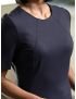 Eliza Tri Blend Navy Dress