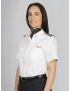Jayne Open Pocket Short Sleeve Shirt w/Eyelet