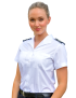 M&H Lauren Open Pocket Short Sleeve Bamboo Shirt w/Eyelet