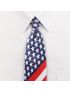 Four-in-Hand Patriotic Tie