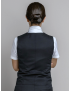 Victoria Single Breasted Sharkskin Blue Vest