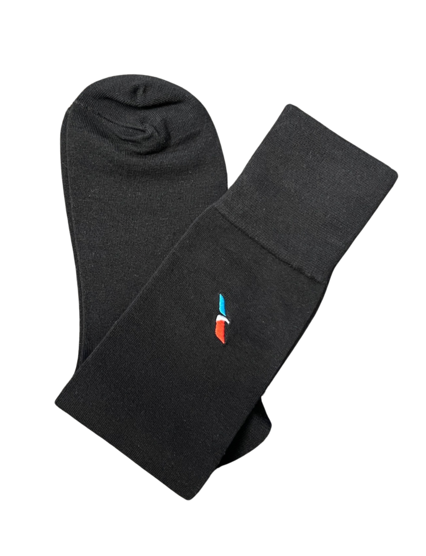Caledonia Bamboo AA Logo Socks