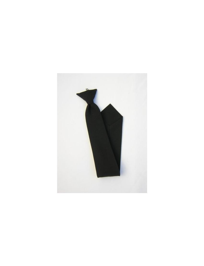 Clip-On Blue Tie