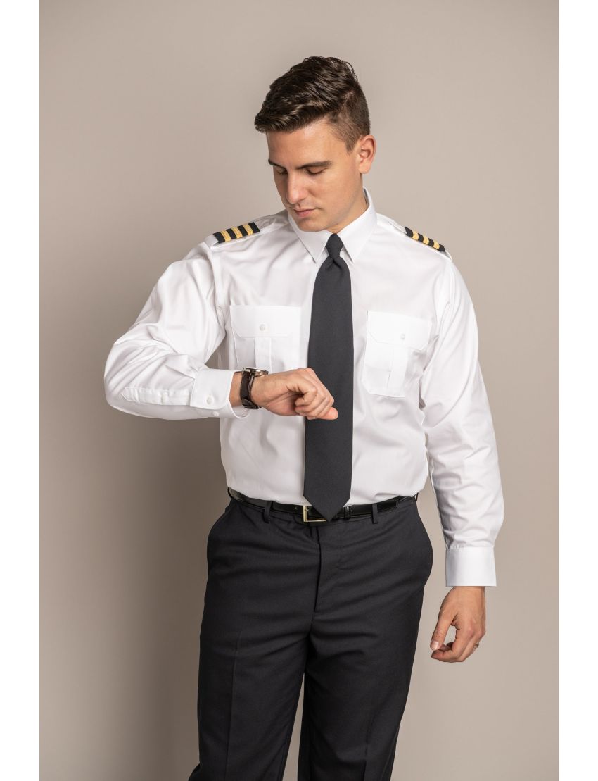 Sterling Open Pocket Long Sleeve Tapered Shirt