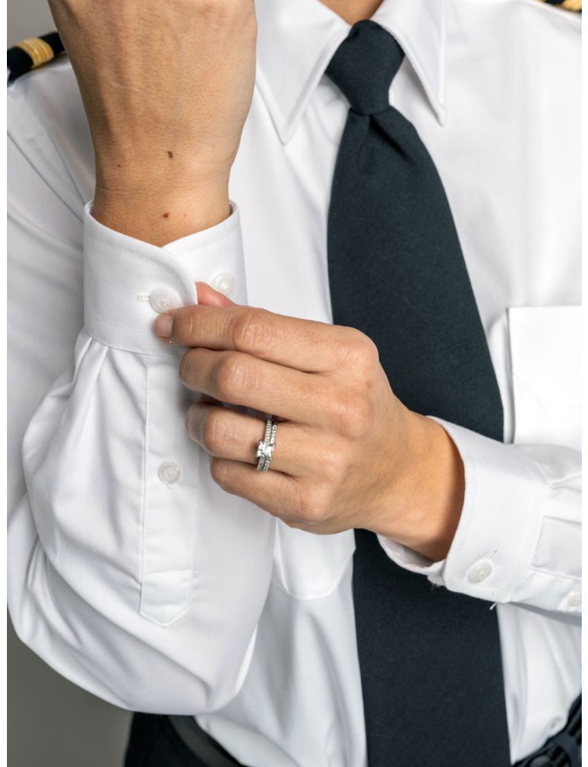Jayne Open Pocket Long Sleeve Shirt