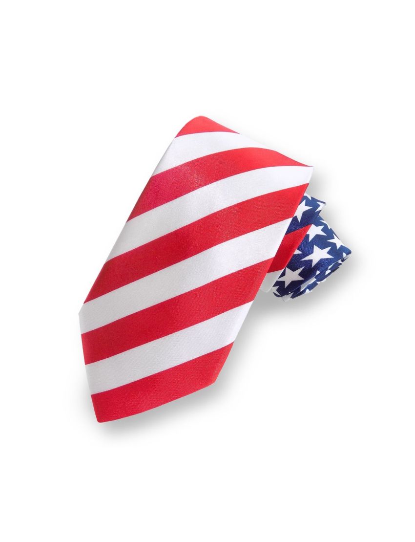 Four-in-Hand Patriotic Tie